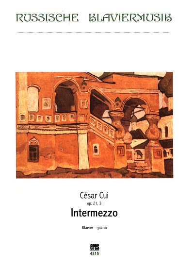 C. Cui: Intermezzo op. 21/3, Klav
