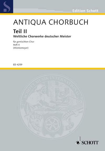 H. Mönkemeyer, Helmut: Antiqua-Chorbuch