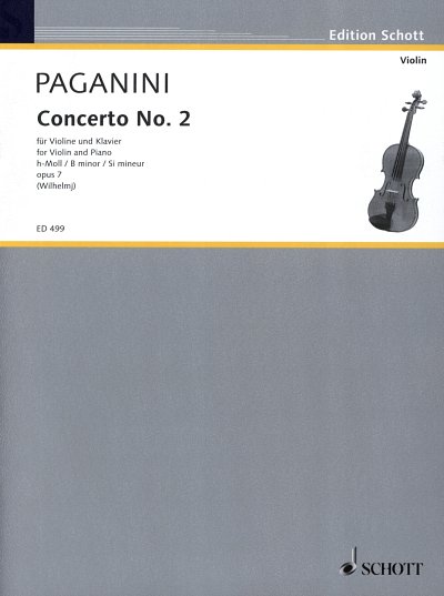 N. Paganini: Concerto Nr. 2 h-Moll op. 7 , VlOrch (KASt)