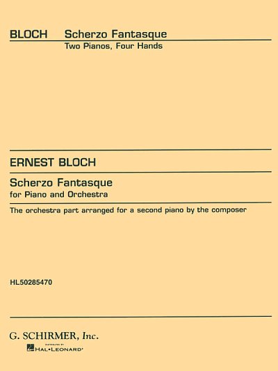 E. Bloch: Scherzo Fantastique, Klav4m (Sppa)