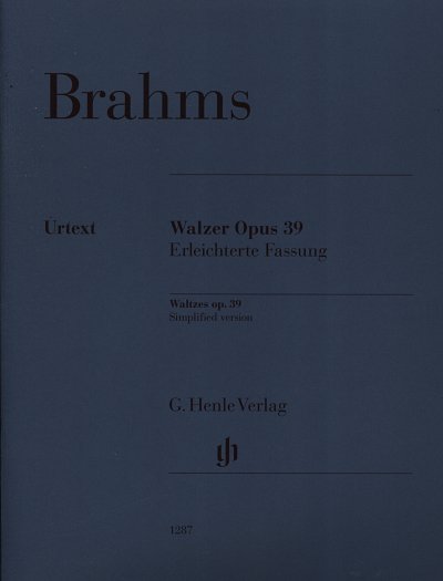 J. Brahms: Walzer Op 39, Klav