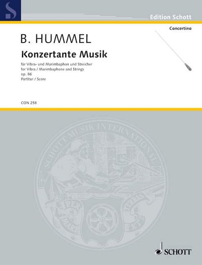 DL: B. Hummel: Konzertante Musik (Part.)