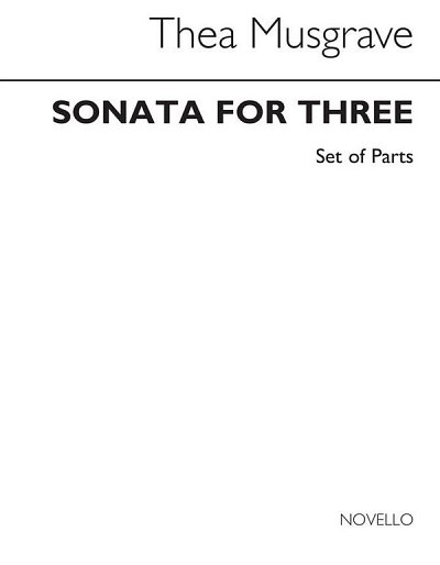 T: Musgrave: Sonata For Three (Parts) (Bu)
