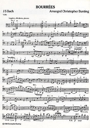 J.S. Bach: Bourrees, Stro