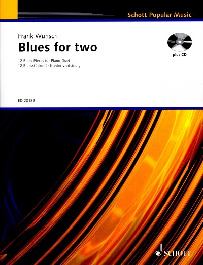 W. Frank: Blues for two, Klav4m (+CD)