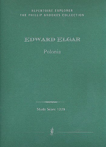 E. Elgar: Polonia für Orchester, Sinfo (Stp)