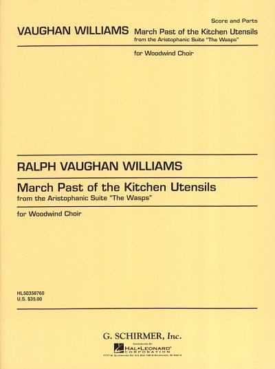 R. Vaughan Williams: March Past of the Kitc, HolzEns (Pa+St)