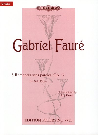 G. Fauré: 3 Romances sans paroles op. 17, Klav