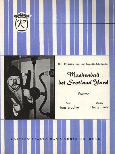 H. Gietz: Maskenball Bei Scotland Yard