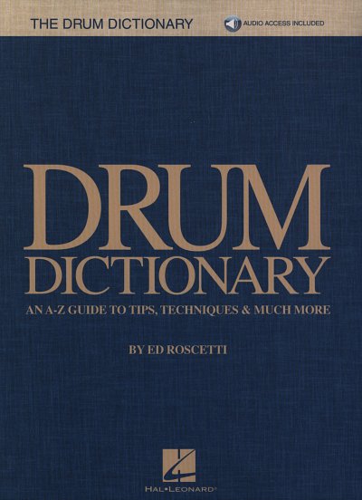 E. Roscetti: Drum Dictionary, Schlagz (+OnlAudio)