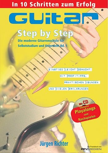 R. Juergen: Guitar Step by Step, Git (+CD)