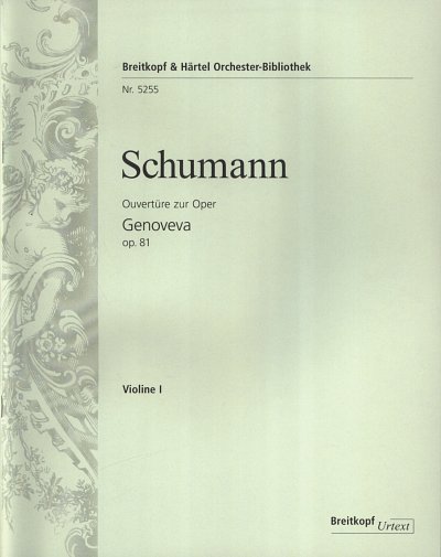 R. Schumann: Genoveva op. 81, Sinfo (Vl1)
