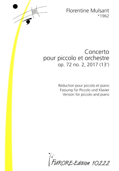 F. Mulsant: Concerto op. 72 pour piccolo et, PiccKlav (KASt)