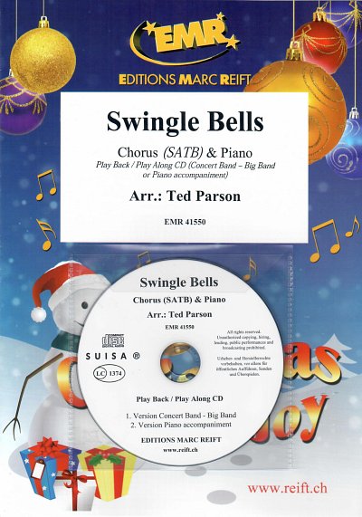 T. Parson: Swingle Bells, GchKlav (+CD)