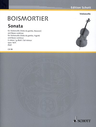 J.B. de Boismortier: Sonata op. 26 