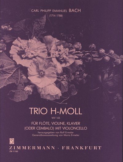 C.P.E. Bach: Trio h-Moll Wq 143