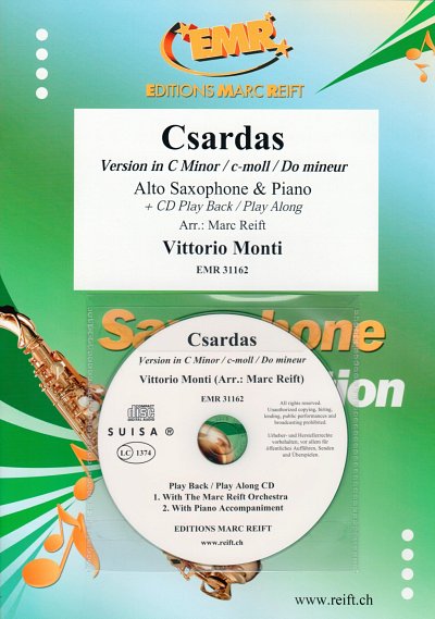 V. Monti: Csardas, ASaxKlav (+CD)