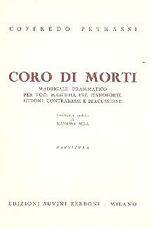 G. Petrassi: Coro Di Morti, Sinfo (Part.)