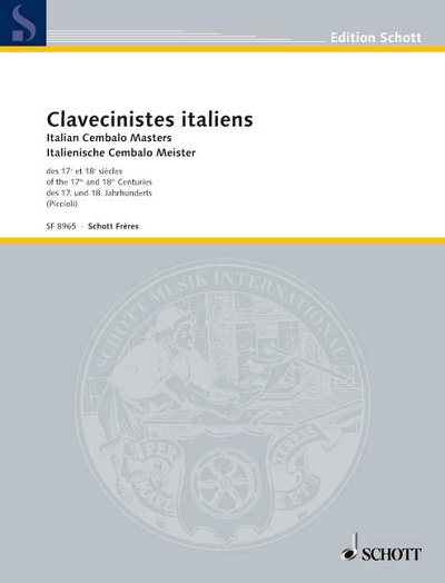 DL: P. Giuseppe: Italienische Cembalo Meister, Klav