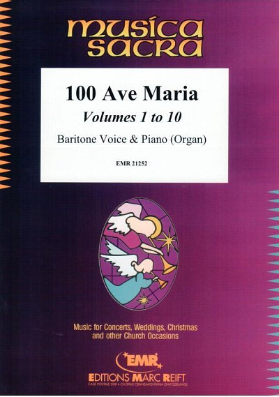 100 Ave Maria Vol. 1 - 10, GesBrKlav/Or