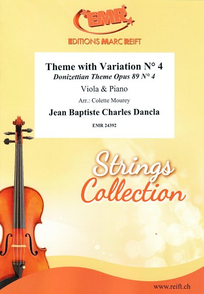 DL: C. Dancla: Theme with Variation No. 4, VaKlv