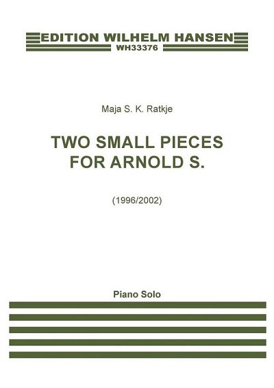 Two Small Pieces For Arnold S., Klav