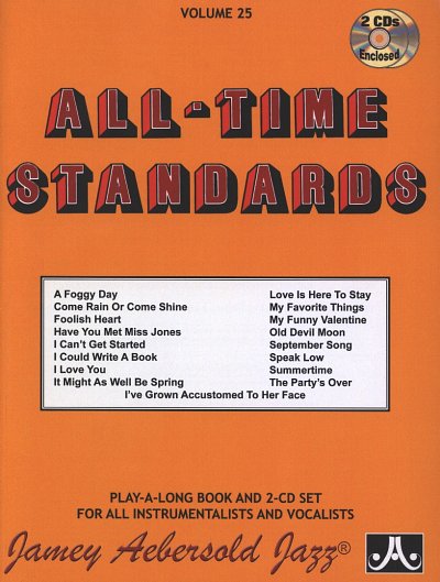 J. Aebersold: All-Time Standards 25, MelCBEs;Ges (+2CDs)