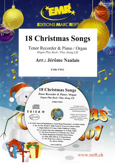 DL: J. Naulais: 18 Christmas Songs, TbflKlv/Org
