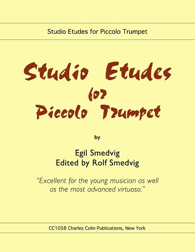 E. Smedvig: Studio Etudes for piccolo trumpet, Pictrp
