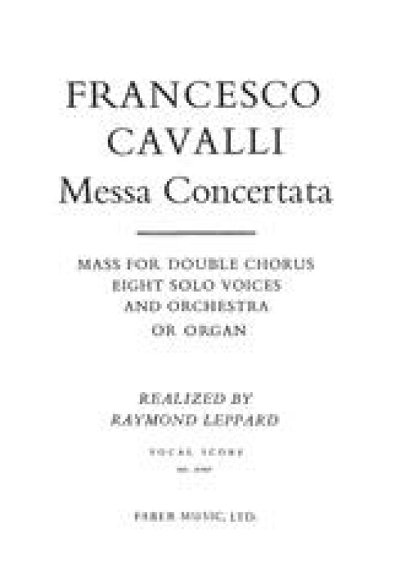 F. Cavalli et al.: Messa Concertata
