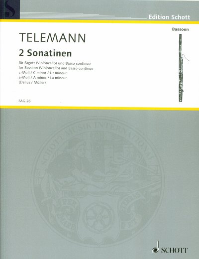 AQ: G.P. Telemann: 2 Sonatinen  (B-Ware)