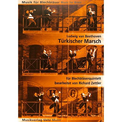L. v. Beethoven: Türkischer Marsch, 5Blech (Part(C)+St)