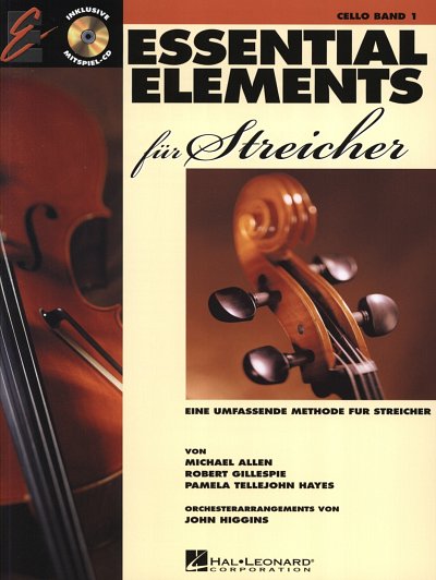 M. Allen: Essential Elements für Streicher 1, Strkl/Vc (+CD)