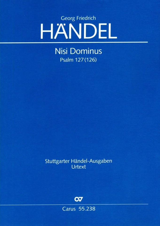 G.F. Haendel: Nisi Dominus Hwv 238 (Psalm 127) (0)