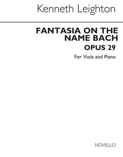 K. Leighton: Fantasia On The Name Bach Op.29, VaKlv (Bu)