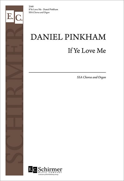 D. Pinkham: If Ye Love Me, FchOrg (Part.)