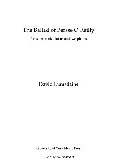 The Ballad Of Persse O'Reilly (Part.)