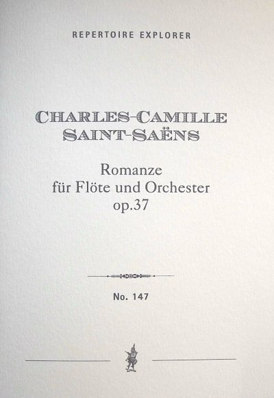 C. Saint-Saëns: Romance pour flûte et orchestr, FlOrch (Stp)