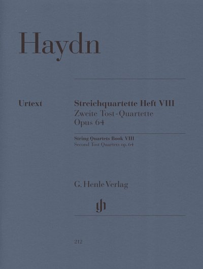 J. Haydn: Streichquartette Heft VIII op. 6, 2VlVaVc (Stsatz)