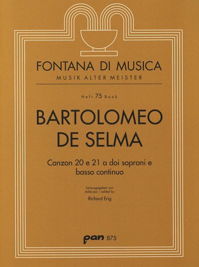 Selma E. Salaverde Bartolomeo De: 2 Canzonen 20 + 21