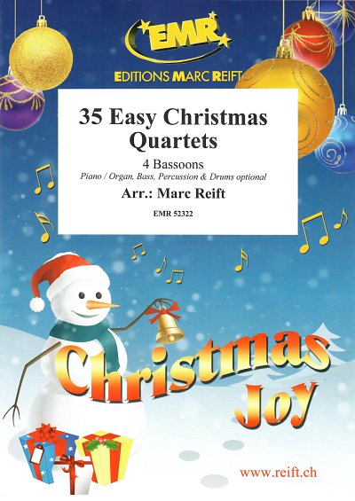 DL: M. Reift: 35 Easy Christmas Quintets, 4Fag