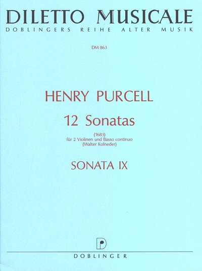 AQ: H. Purcell: Sonate 9 C-Moll Diletto Musicale (B-Ware)