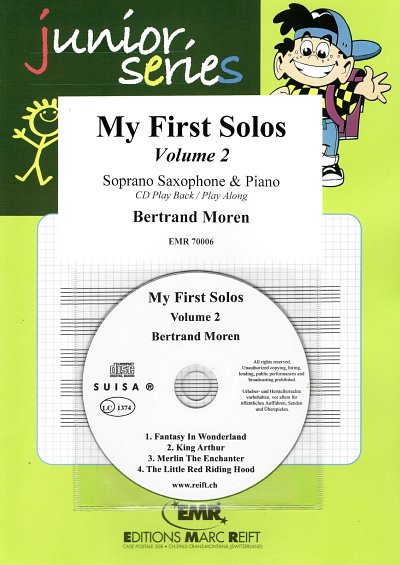 B. Moren: My First Solos Volume 2, SsaxKlav (+CD)
