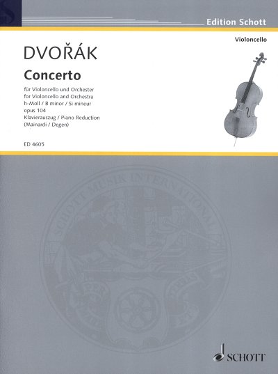 A. Dvo_ák: Concerto h-Moll op. 104 B 191 , VcOrch (KASt)