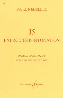 15 Exercices D'Intonation, Ges