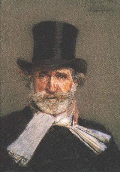 G. Verdi: Giuseppe Verdi (Postkarte)