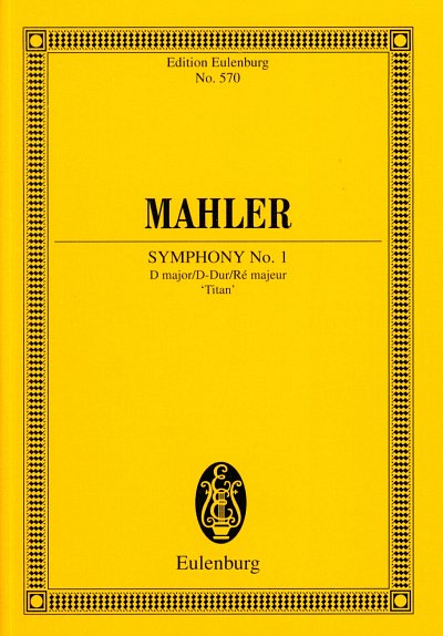G. Mahler: Sinfonie No. 1 D-Dur, SinfOrch (Stp)