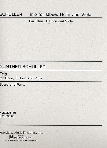G. Schuller: Trio, ObHrVla (Pa+St)