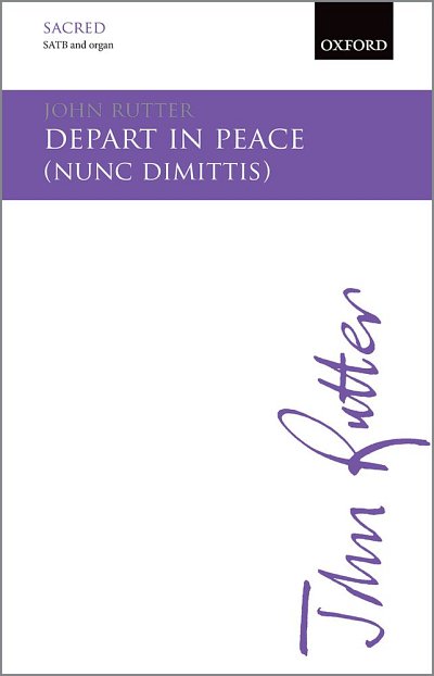 J. Rutter: Depart In Peace