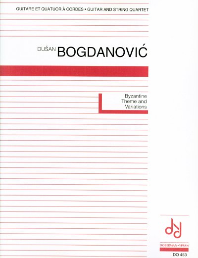 D. Bogdanovic: Byzantine Theme & Variations, Kamens (Pa+St)